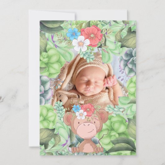 Llama panda beer schattig oerwoud boerderij wild e kaart (Achterkant)