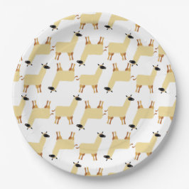 Llama Papieren Bordje