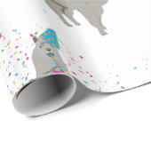 Llama-partij - Dieren met partij Cadeaupapier (Rol Hoek)