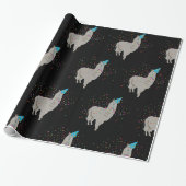 Llama-partij - Dieren met partij Cadeaupapier (Uitgerold)