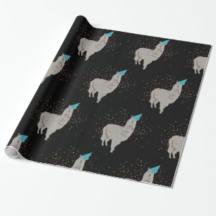 Llama-partij - Dieren met partij Cadeaupapier