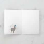 Llama-partij - Dieren met partij Kaart (Binnen)