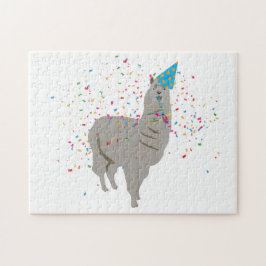 Llama-partij - Dieren met partij Legpuzzel