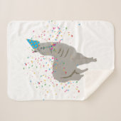 Llama-partij - Dieren met partij Sherpa Deken (Voorkant (horizontaal))