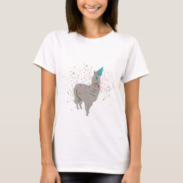 Llama-partij - Dieren met partij T-shirt