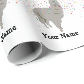 Llama-partout - Dier met een partijgenaam Cadeaupapier (Rol Hoek)