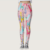 Llama Party Leggings (Voorkant)