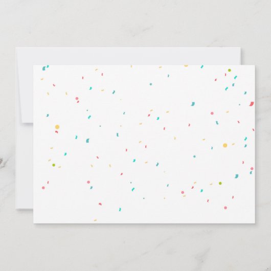 Llama Party Whole Llama Fun Girl Birthday Kaart (Achterkant)