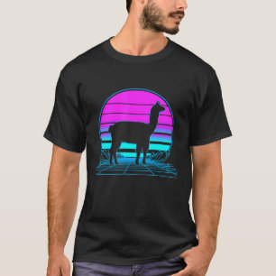 Llama Pastel Goth Vaporwave T-shirt
