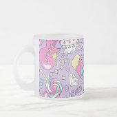 Llama patroon 1 matglas koffiemok (Links)