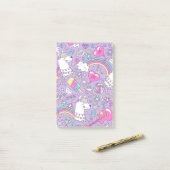 Llama patroon 1 post-it® notes (Op bureau)