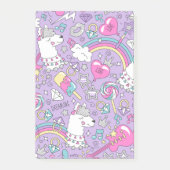 Llama patroon 1 post-it® notes (Voorkant)