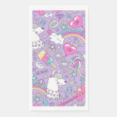 Llama patroon 1 servet (Voorkant)