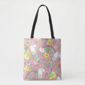 llama patroon 3 tote bag (Voorkant)