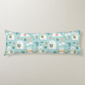 Llama Pattern Body Pillow Lichaamskussen (Voorkant)