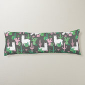 Llama Pattern Body Pillow Lichaamskussen (Achterkant)