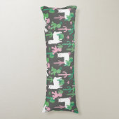 Llama Pattern Body Pillow Lichaamskussen (Voorkant Verticaal)