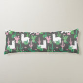 Llama Pattern Body Pillow Lichaamskussen (Voorkant)