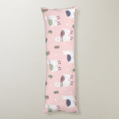 Llama Pattern Body Pillow Lichaamskussen (Achterkant (Verticaal))