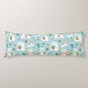 Llama Pattern Body Pillow Lichaamskussen