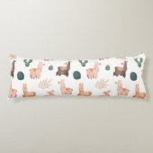 Llama Pattern Body Pillow Lichaamskussen (Voorkant)