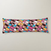 Llama Pattern Body Pillow Lichaamskussen (Achterkant)