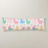 Llama Pattern Lichaamskussen (Achterkant)