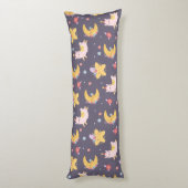 Llama Pattern Lichaamskussen (Achterkant (Verticaal))