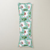 Llama Pattern Lichaamskussen (Voorkant Verticaal)