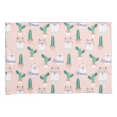 Llama Pattern Pillow Hoesje Kussensloop (Voorkant-Rechts)