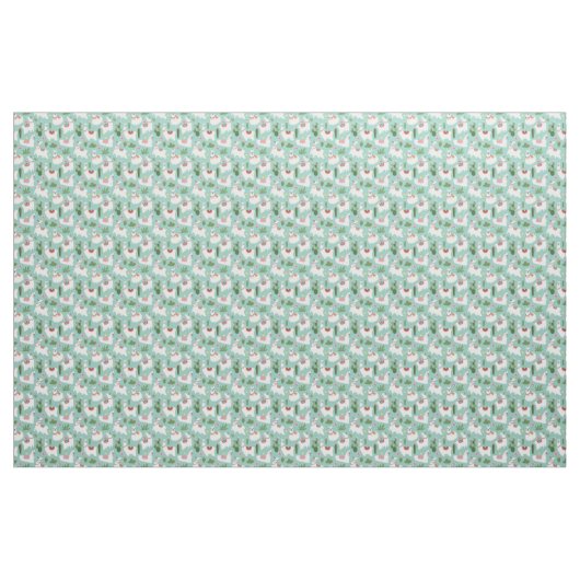 Llama Pattern Stof (Yard (91,4 cm))