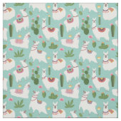 Llama Pattern Stof (Swatch)