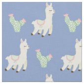 Llama Pattern Stof (Close Up)