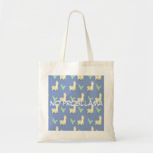 Llama Pattern Tote Bag