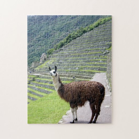 llama peru legpuzzel (Verticaal)