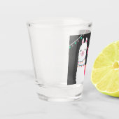 Llama plezier shot glas (Links)