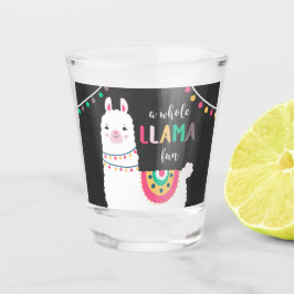 Llama plezier shot glas