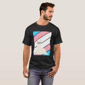 Llama Pride Transgender Flag LGBTQ Proud Ally Prid T-shirt (Voorkant volledig)