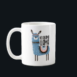 Llama Print Coffee Mok - Geen drama Llama - 11oz<br><div class="desc">Liefhebbers van lama's zullen deze schattige koffie-mok bewonderen die perfect is voor die ochtenden wanneer je een beetje pit in je stap nodig hebt - gegarandeerd een glimlach op je gezicht bij elke slok. Met een zoetblauwe lama die de wereld gewoon wil laten weten dat je net zo chill bent...</div>