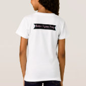 Llama Pyjama Sleepover Handtekening Party Bubble T-shirt (Achterkant)