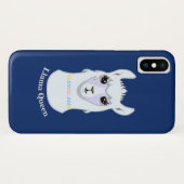 Llama Queen Case-Mate iPhone Case (Achterkant (horizontaal))