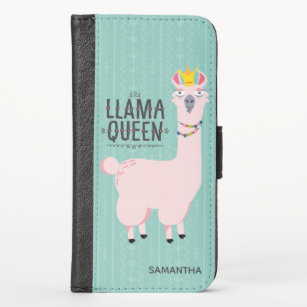 Llama Queen Illustration