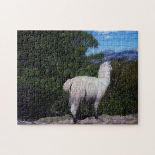 Llama Queen Legpuzzel (Horizontaal)