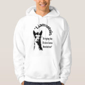 Llama Quote Hoodie (Voorkant)