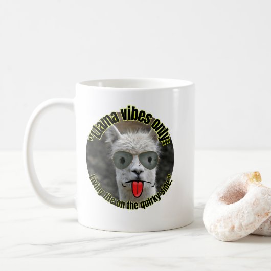 Llama Quote Koffiemok (Met donut)