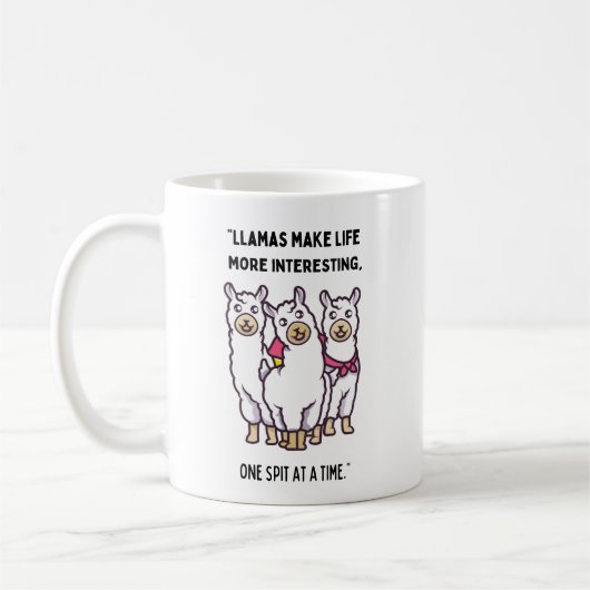 Llama Quote Koffiemok (Links)