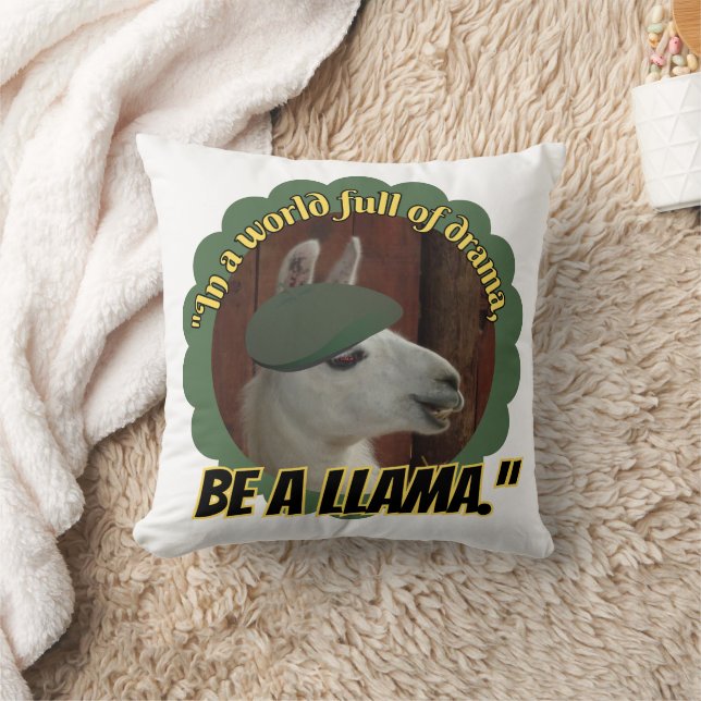 Llama Quote Kussen (Deken)