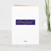 Llama - Raad eens op welke dag het is - geen Hump  Kaart (Achterkant)