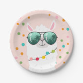 Llama Rama Paper Bord Mexican Fiesta Party Alpaca (Voorkant)