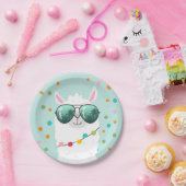 Llama Rama Paper Bord Mexican Fiesta Party Alpaca (Feest)